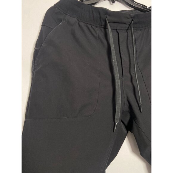 Lululemon Black Jogger Pants Mens Size M Stretch Athletic Casual Wear - Picture 7 of 14
